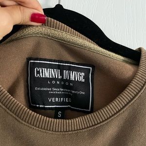 Criminal Damage Sweatshirt